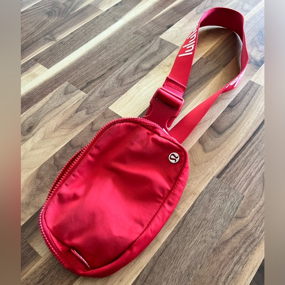 lululemon athletica Handbags - Red educator everywhere belt bag lululemon